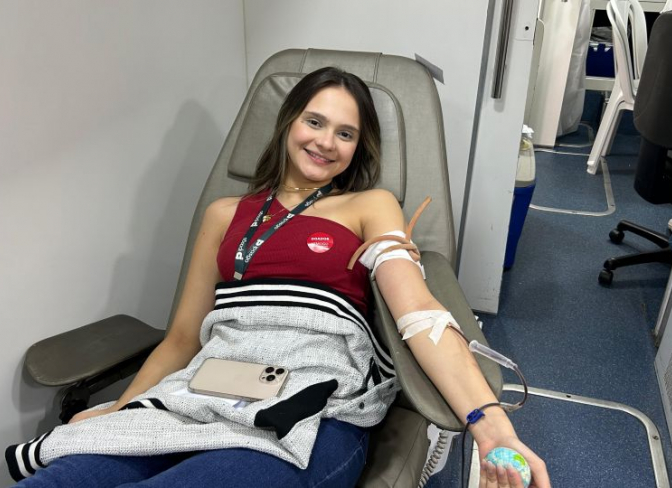 Colaboradores do Ipasgo Saúde doam 123 bolsas de sangue em campanha que pode salvar quase 500 vidas